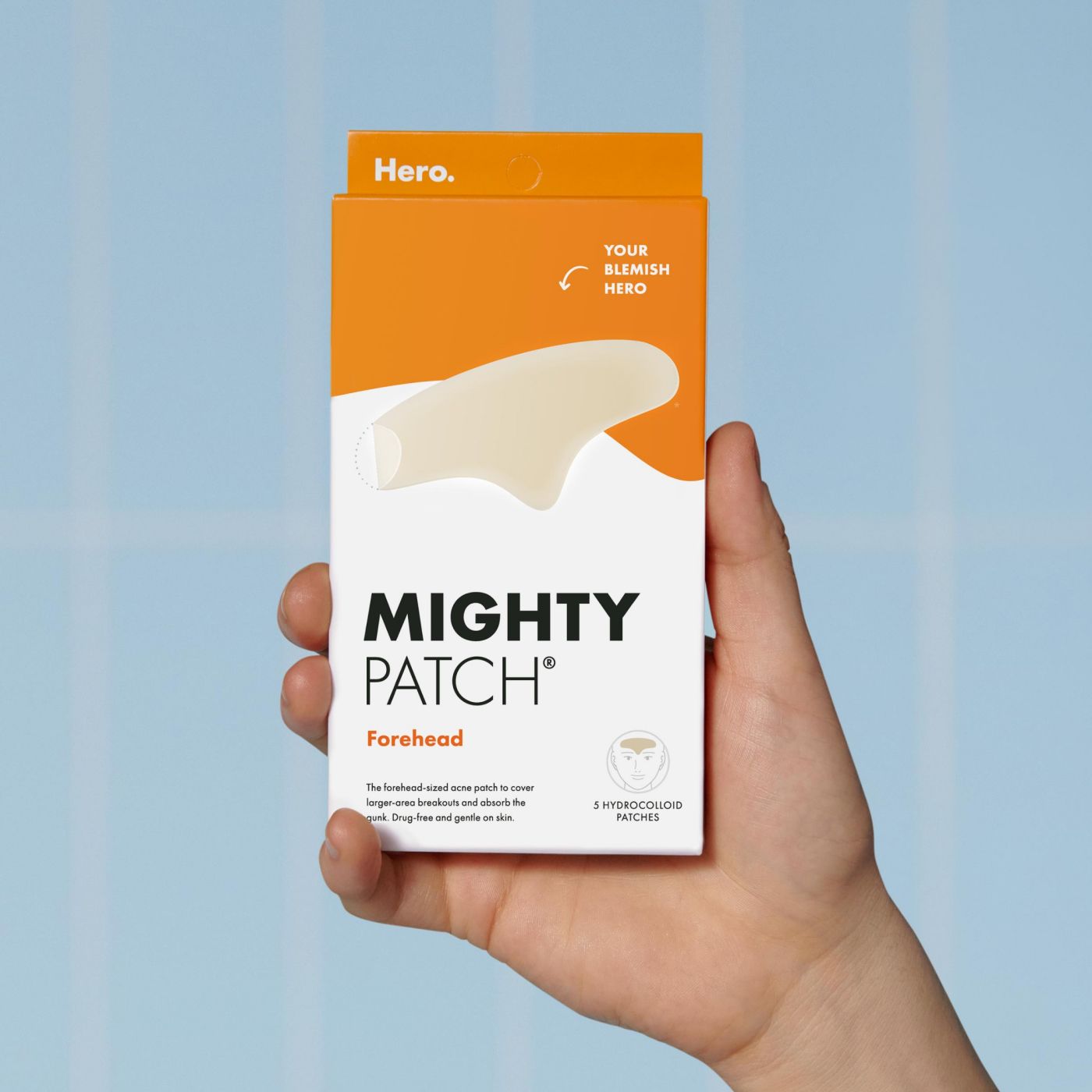 Mighty Patch™ Forehead patch - Clear Cover
