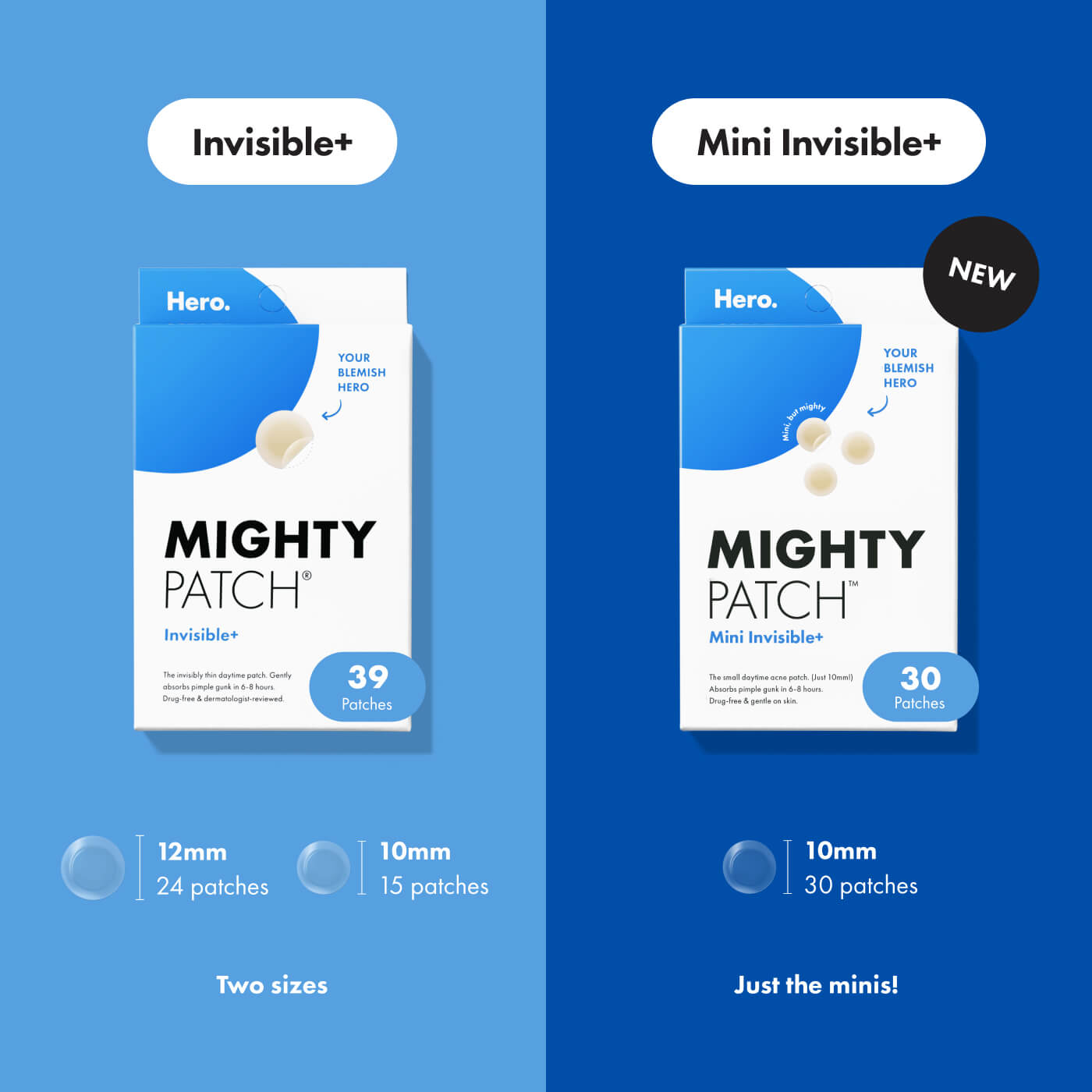 Mighty Patch™ Mini Invisible+ - Clean Finish